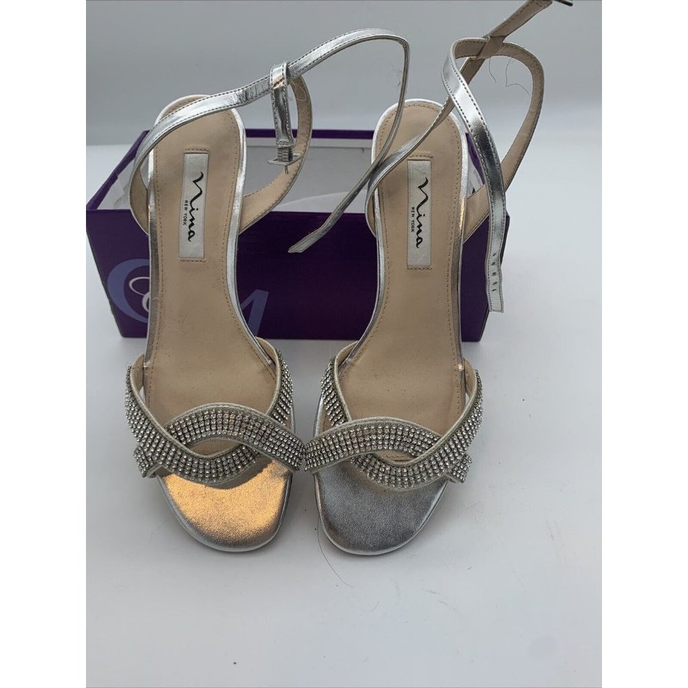 Wedge Shoes, Bling, 8 1/2 Fashion size Very Sparkly, Flashy